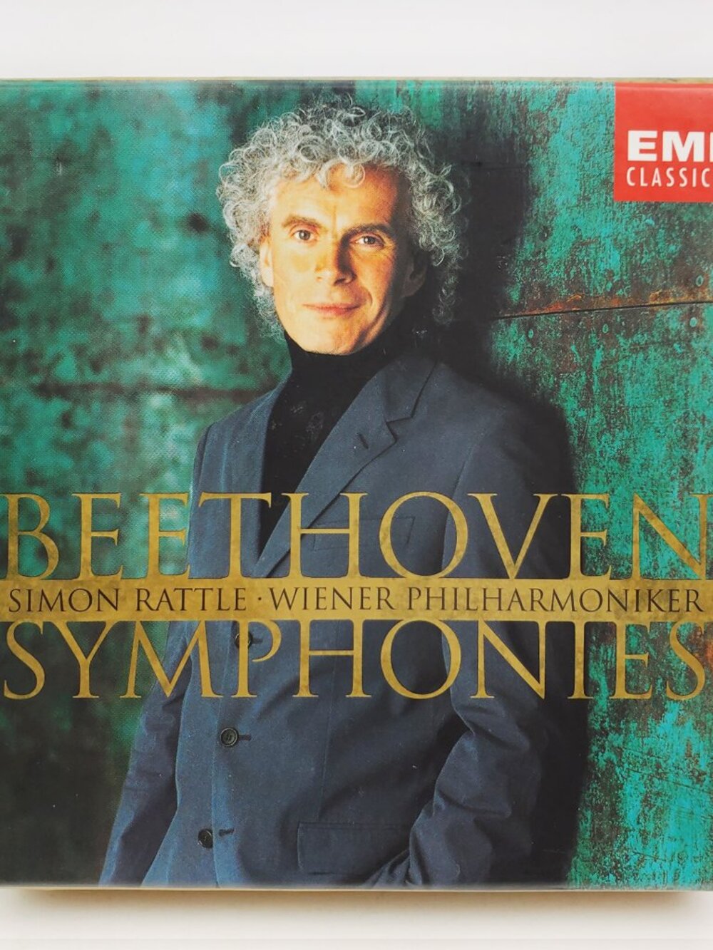 Beethoven Symphonies CD Box Set Rattle 5 Disc Classical Vienna Philharmonic